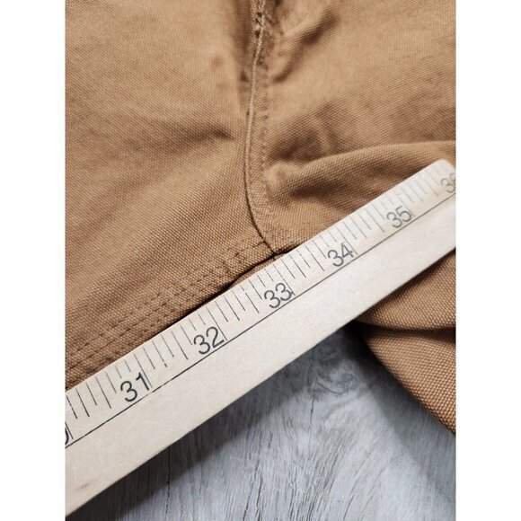 Vintage Carhartt Canvas Dungaree‎ Pants Mens 28x33 - Picture 9 of 10